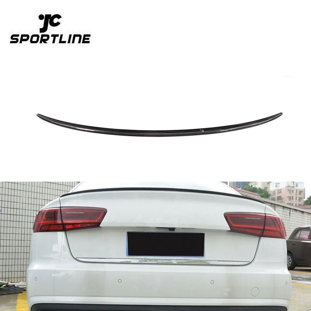 A6 C7 Carbon Fiber Rear Trunk  - đánh giá và giá Boots