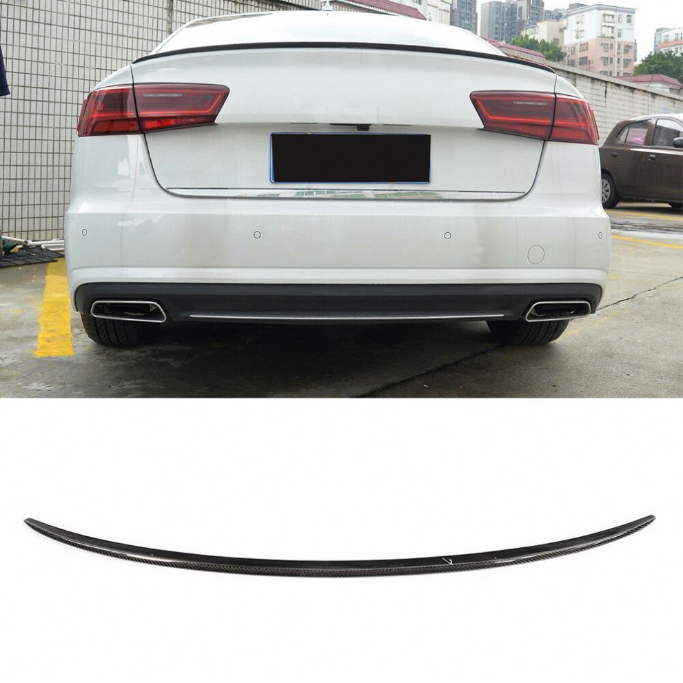 A6 C7 Carbon Fiber Rear Trunk  - đánh giá và giá Boots