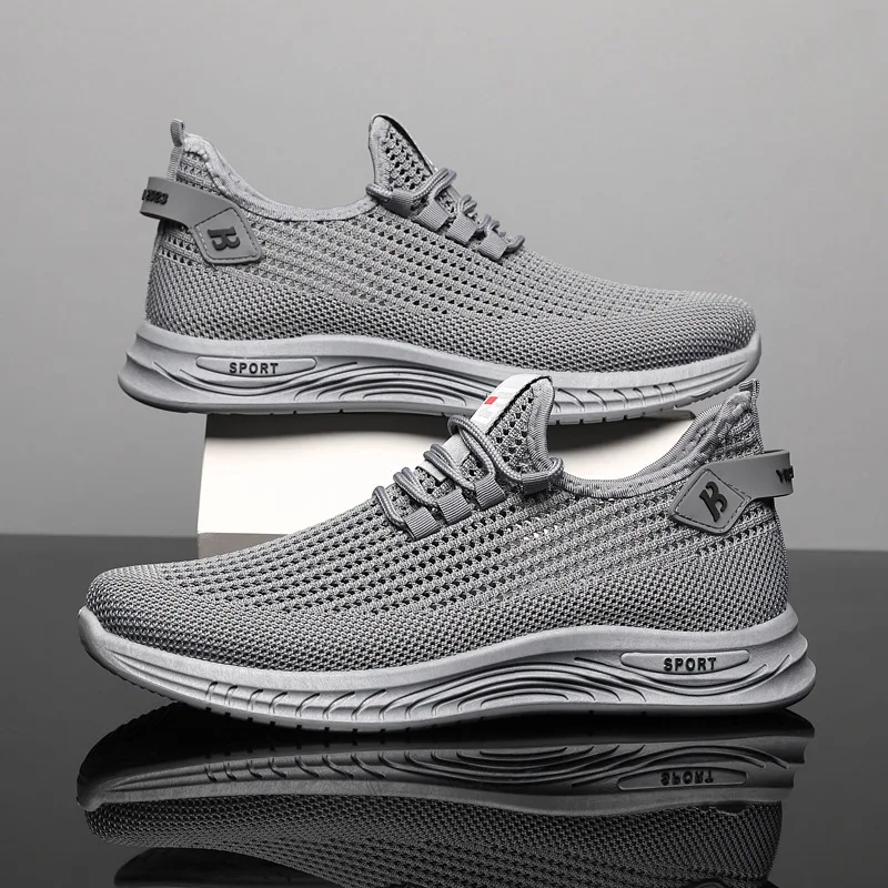 Men Mesh Knit Running Sneakers - đánh giá và giá Shock Absorbing Gym Trainers