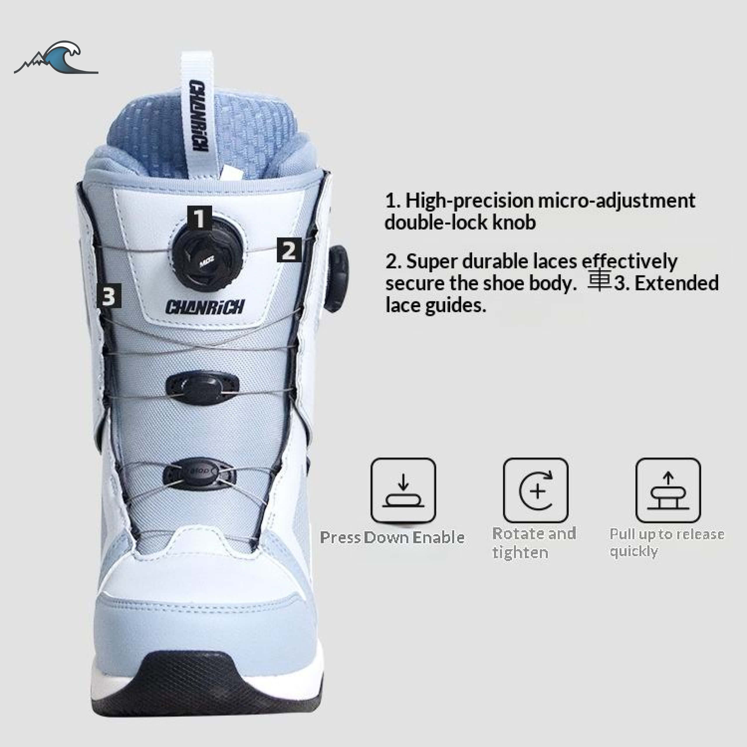 Freestyle Snowboard Boots Wate - đánh giá và giá Boots