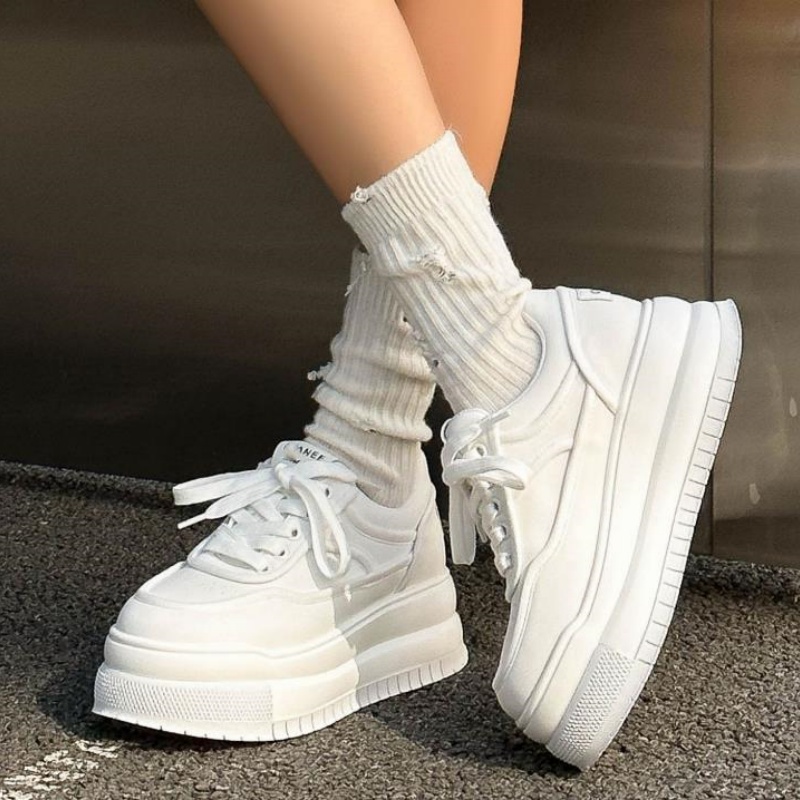 New Leather Women's White Brea - đánh giá và giá Running Shoes