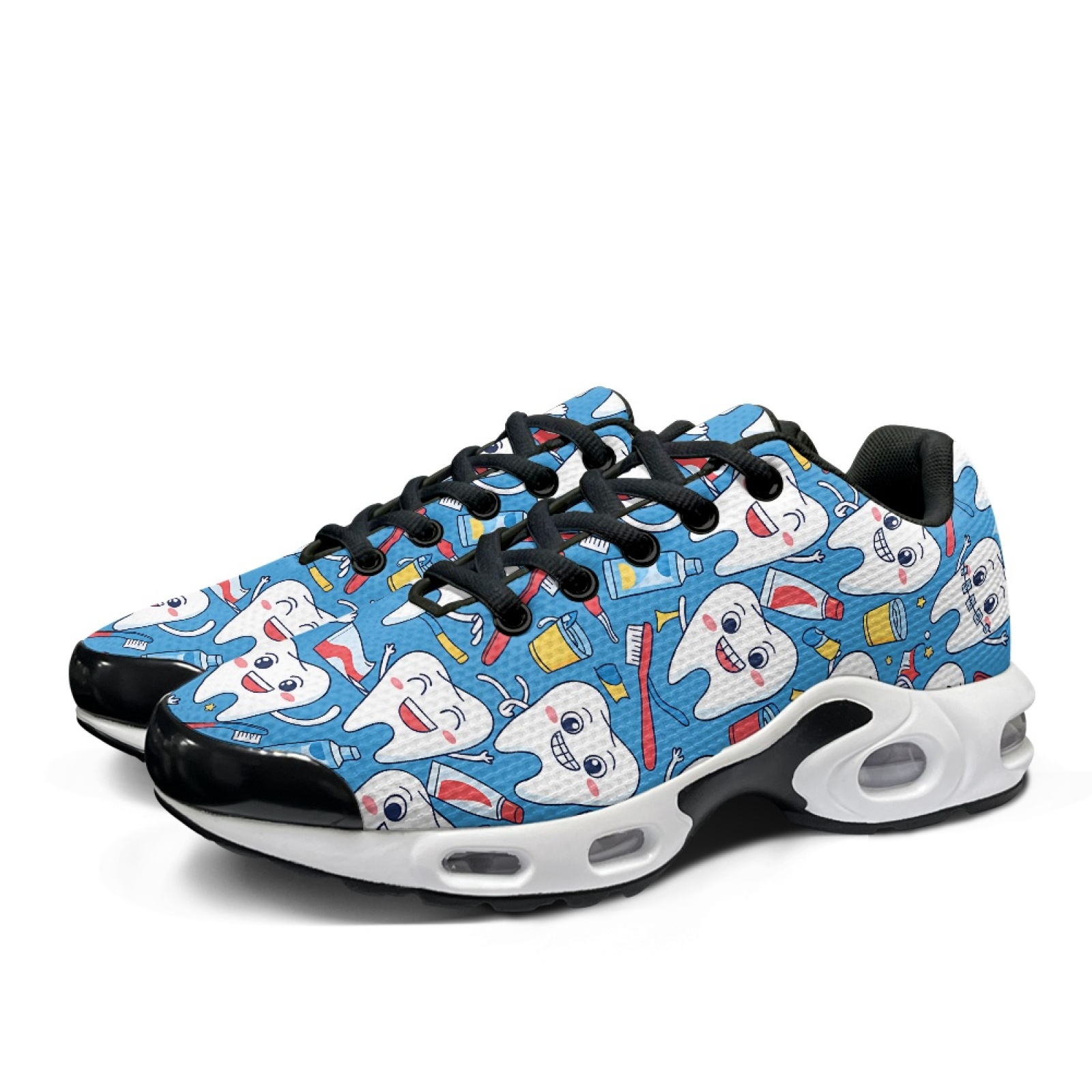 PENSTROLL Cute Cartoon Teeth A - đánh giá và giá Air Cushion Jogger Shoes Men